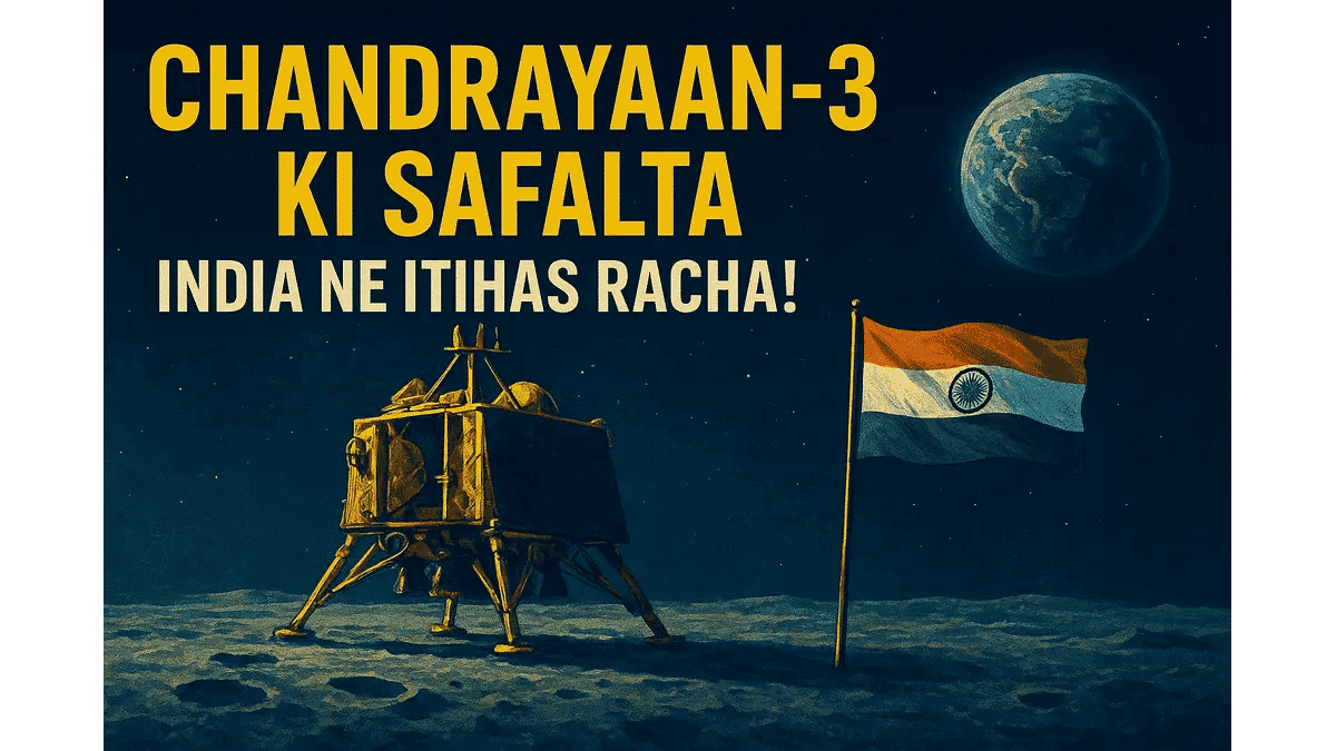चंद्रयान-3 की सफलता: भारत ने रचा इतिहास