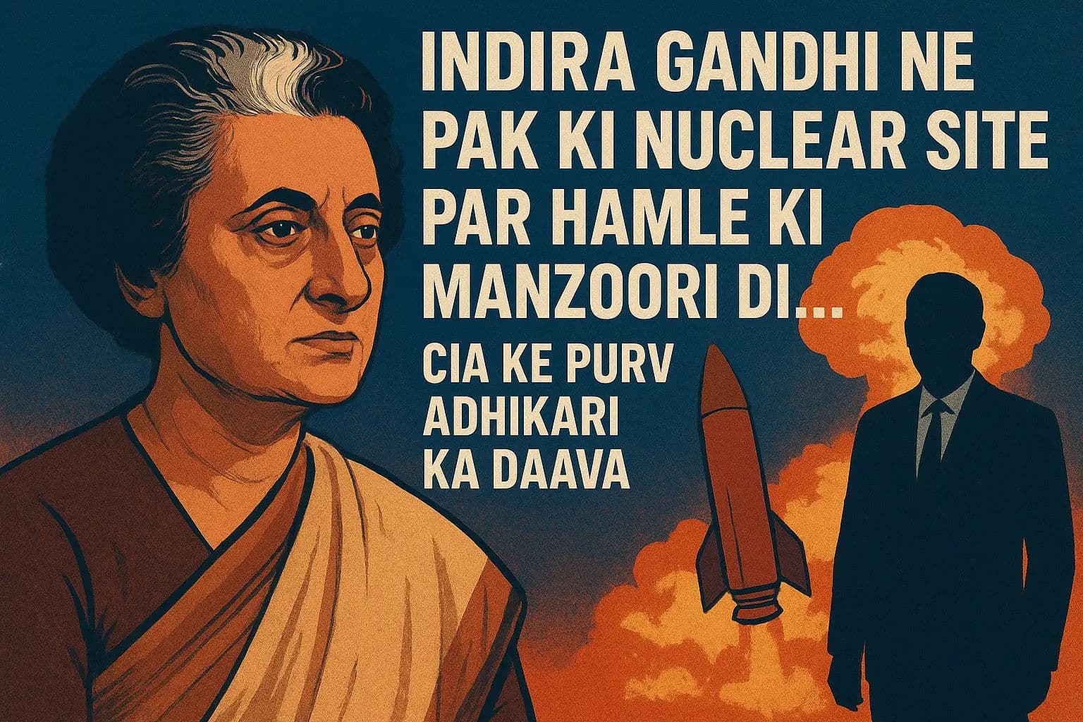 'इंदिरा गांधी ने PAK की न्यूक्लियर साइट पर हमले की मंजूरी...', CIA के पूर्व अधिकारी का दावा