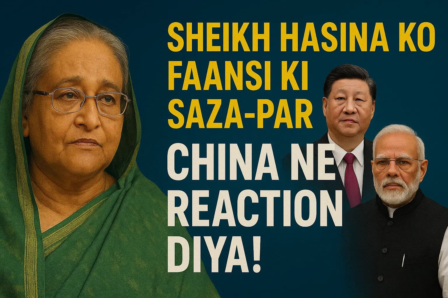 शेख हसीना को फांसी की सजा पर चीन ने दिया रिएक्शन! बांग्लादेश से रिश्तों पर कही ये बात