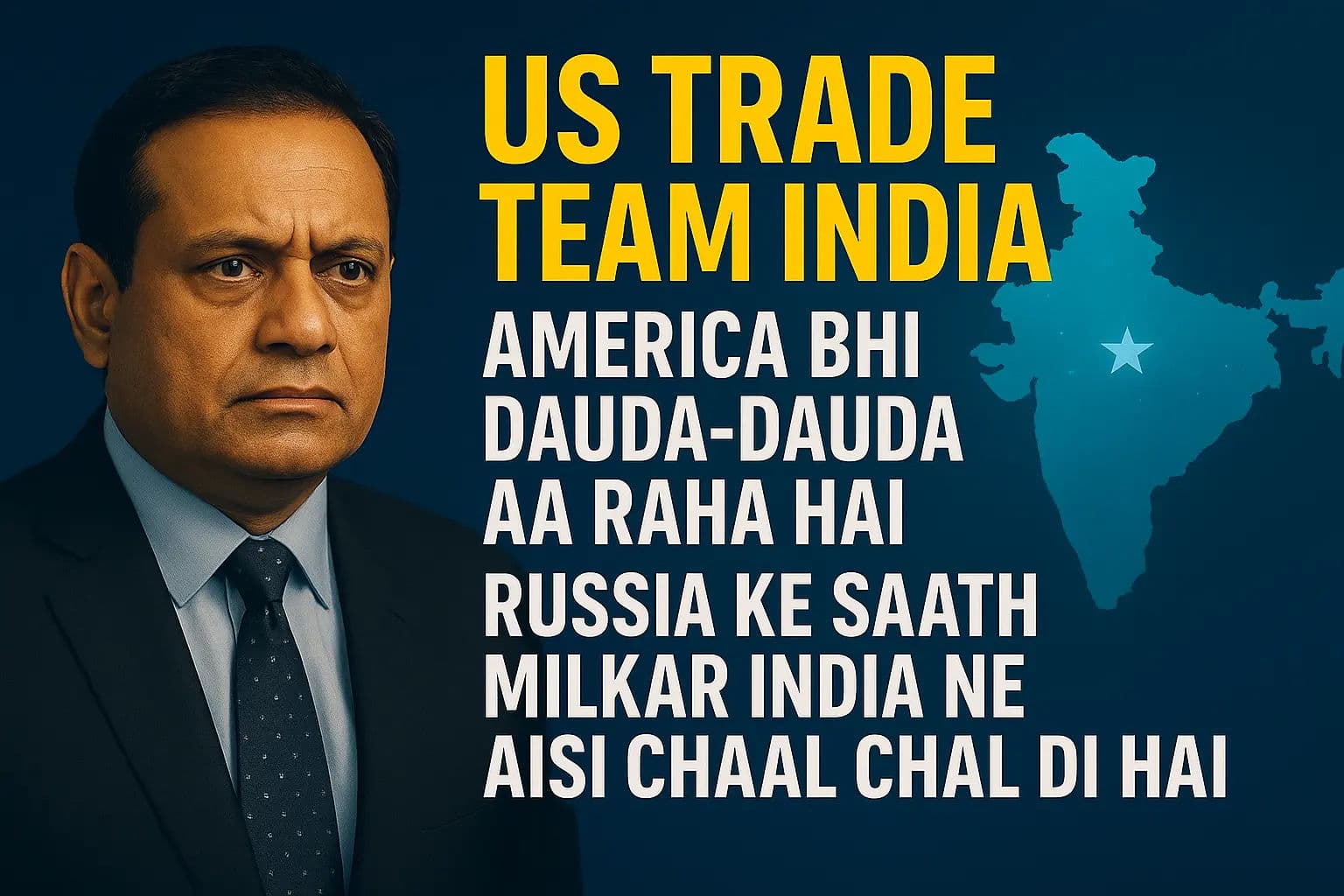 US Trade Team India: अमेरिका भी दौड़ा-दौड़ा आ रहा, रूस से मिलकर भारत ने चल दी ऐसी चाल