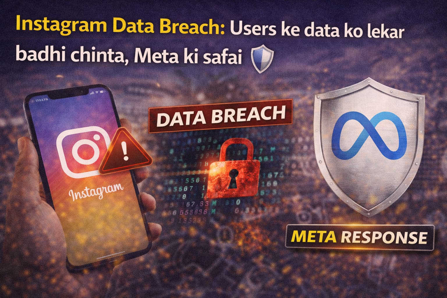 Instagram Data Breach: यूजर्स के डेटा को लेकर बढ़ी चिंता, Meta की सफाई