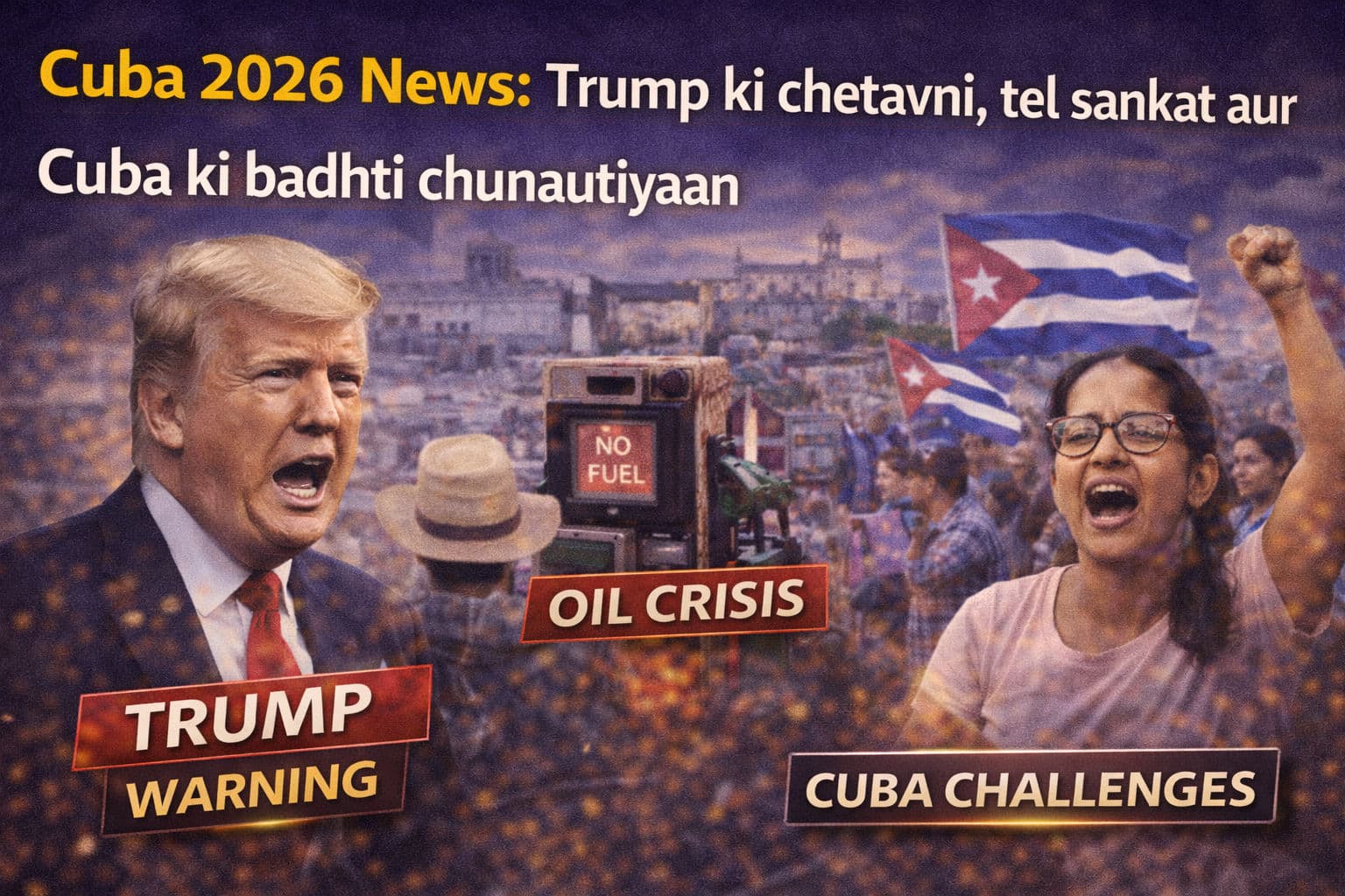 Cuba 2026 News: ट्रंप की चेतावनी, तेल संकट और क्यूबा की बढ़ती चुनौतियाँ