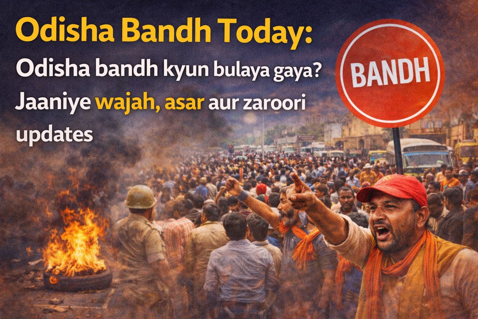 Odisha Bandh Today: ओडिशा बंद क्यों बुलाया गया? जानिए वजह, असर और जरूरी अपडेट