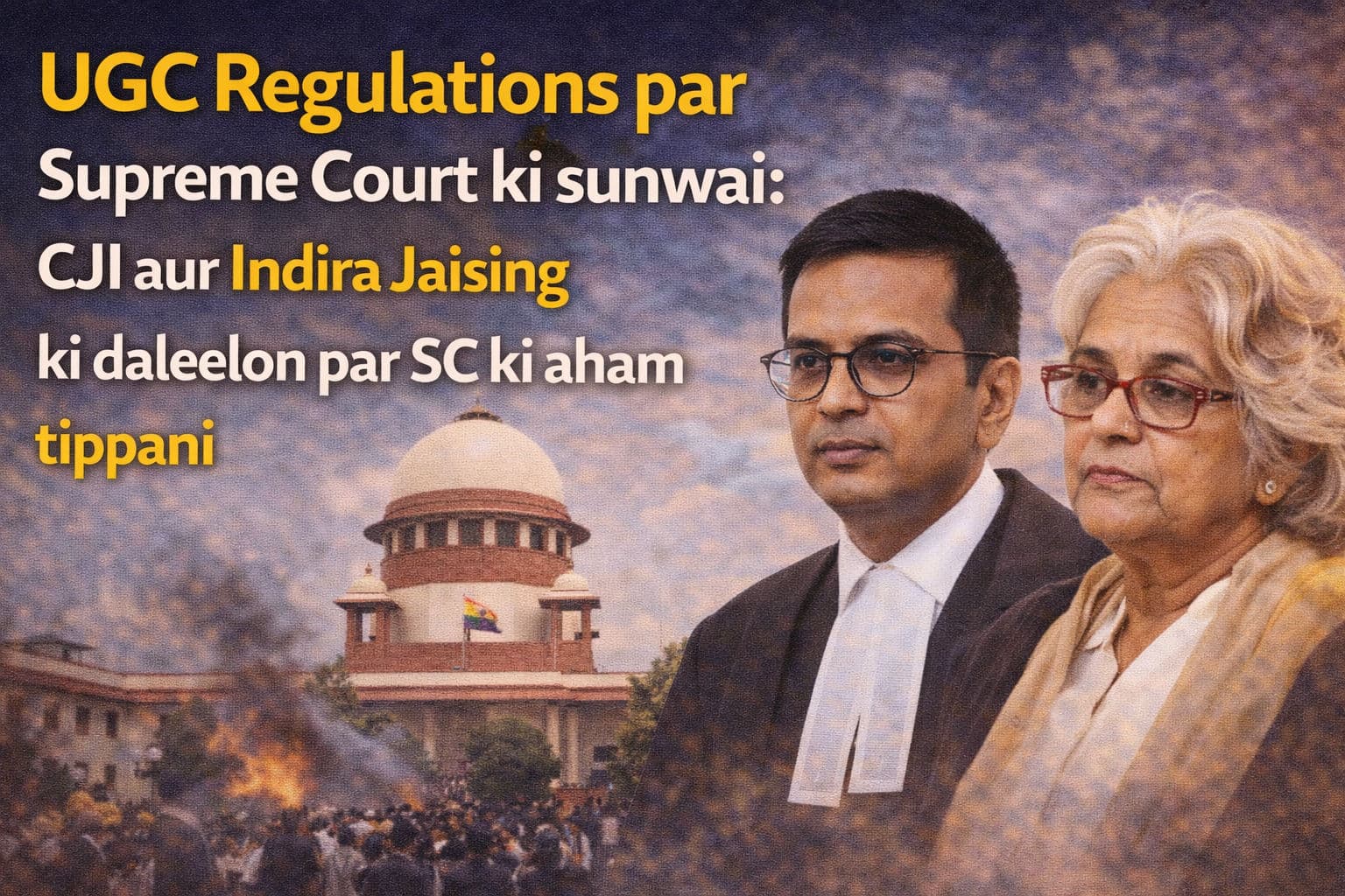 UGC Regulations पर Supreme Court की सुनवाई: CJI और Indira Jaising की दलीलों पर SC की अहम टिप्पणी