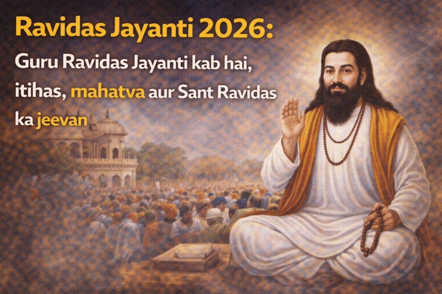 Ravidas Jayanti 2026: गुरु रविदास जयंती कब है, इतिहास, महत्व और Sant Ravidas का जीवन