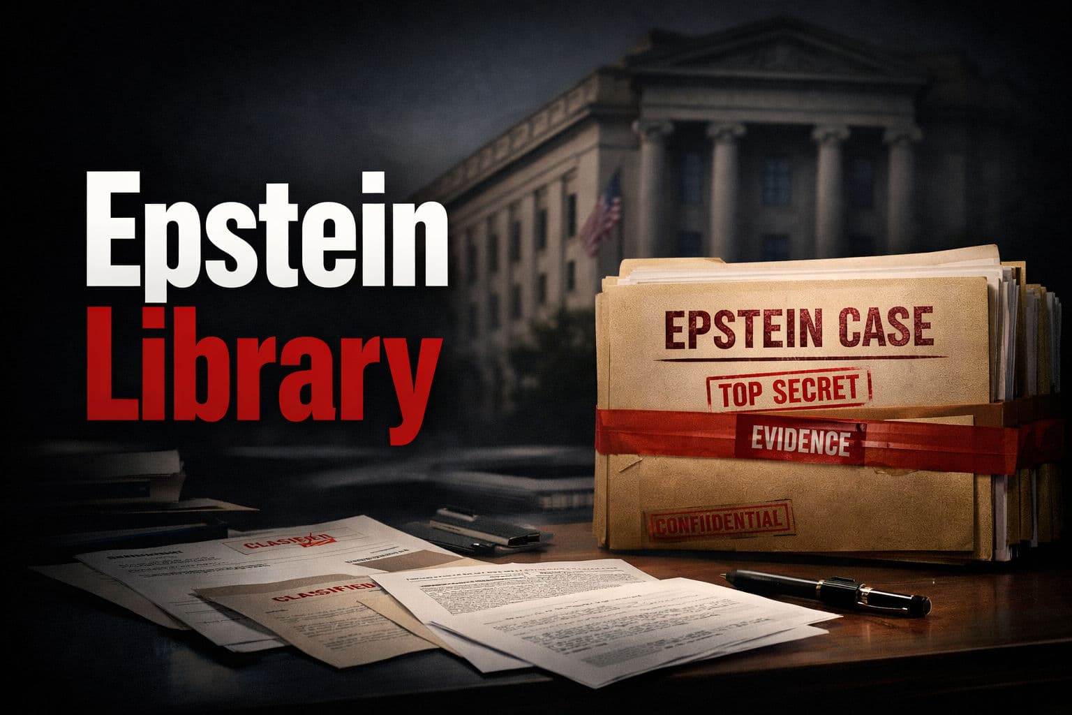 Epstein Library क्या है? US Department of Justice से जुड़ा पूरा मामला आसान हिंदी में